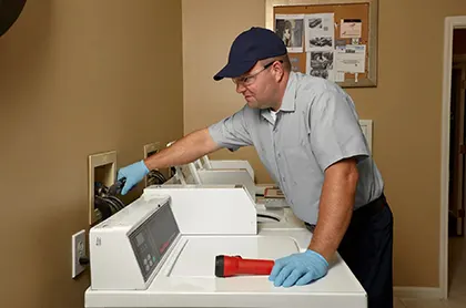 Washing machine plumbing services