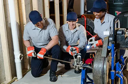 Drain cleaning services